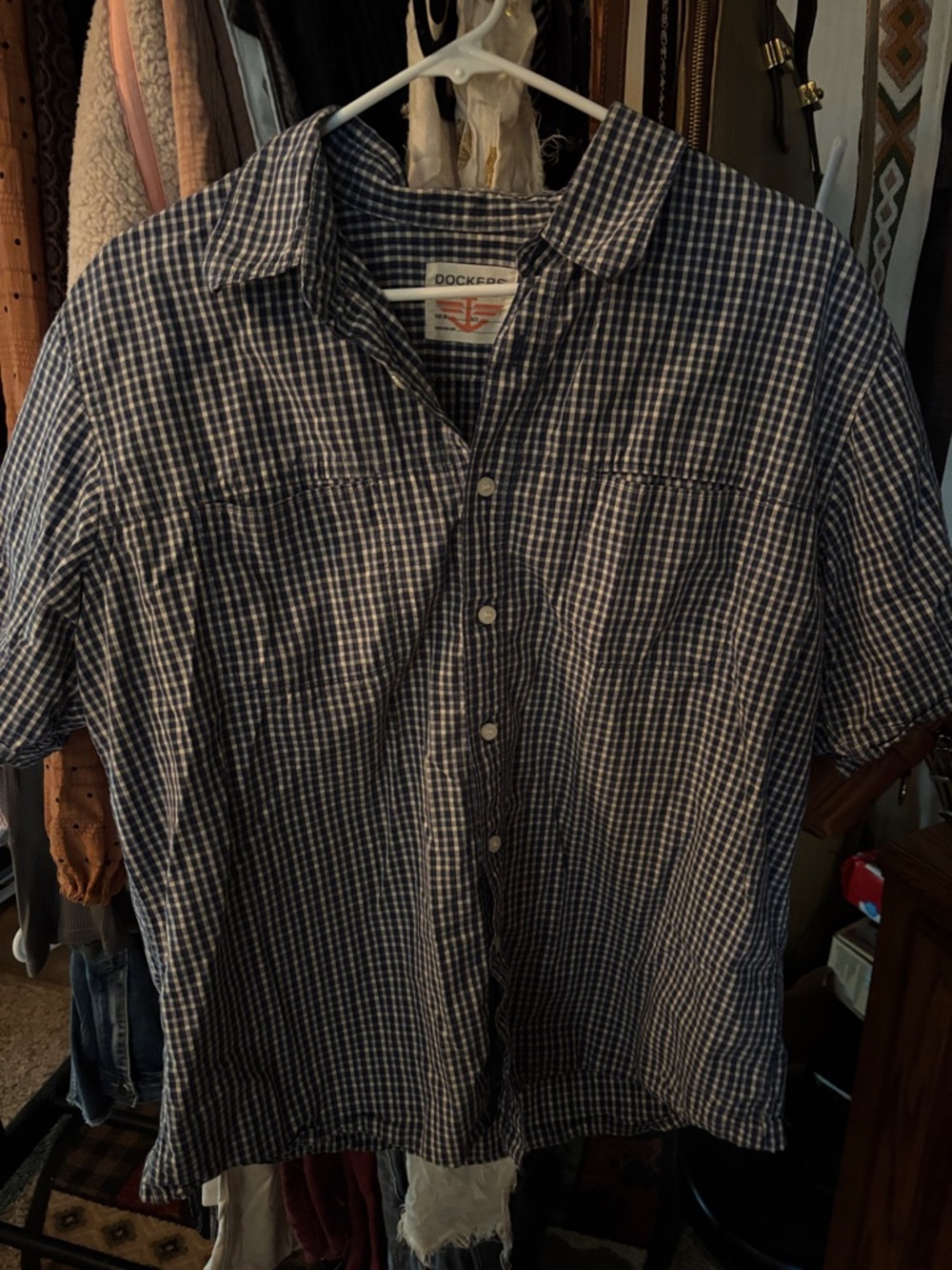 Dockers Men’s Button Up Short Sleeve Shirt